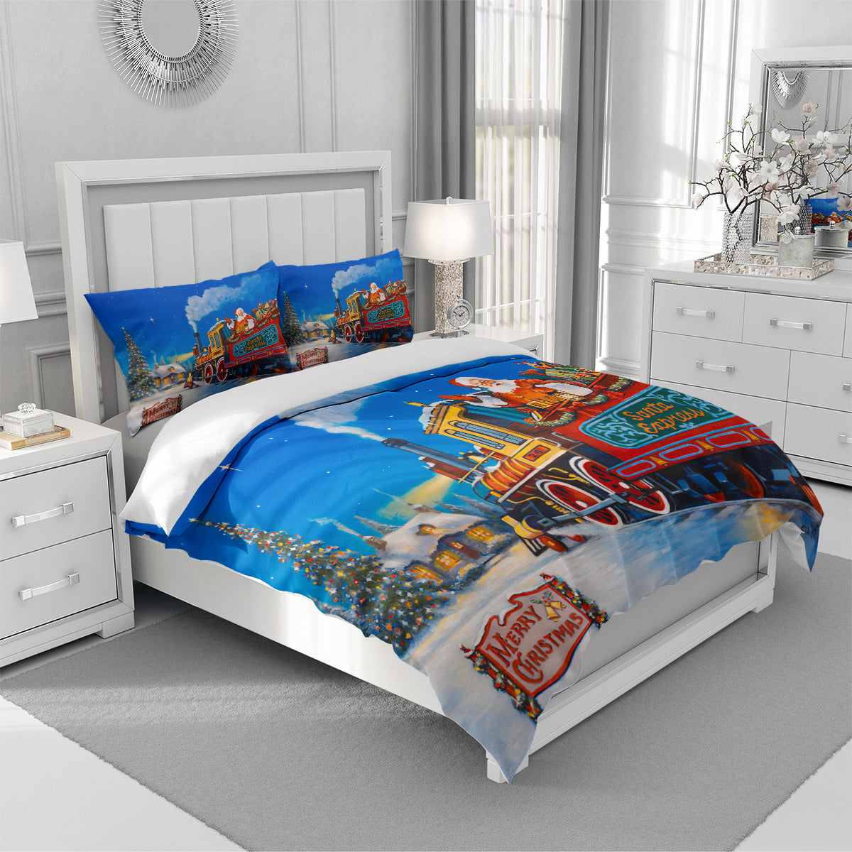 Cartoon Train Duvet Cover – Design 11 - view 3