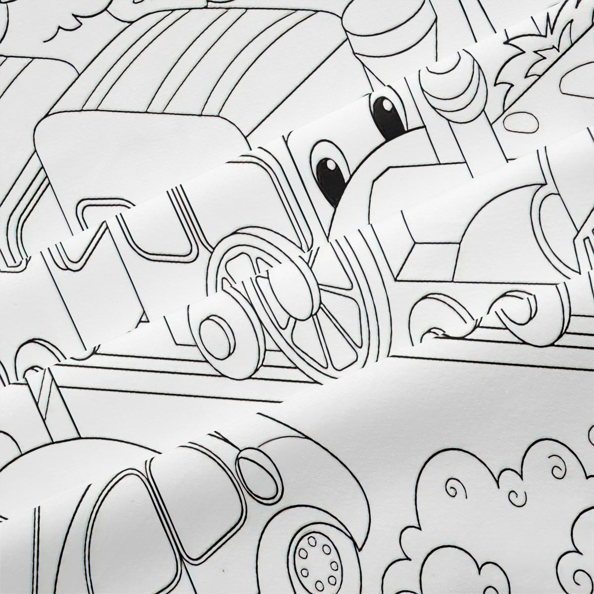 Cartoon Train Duvet Cover – Design 15 - view 4