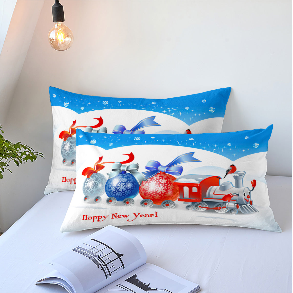 Cartoon Train Duvet Cover – Design 16 - view 5