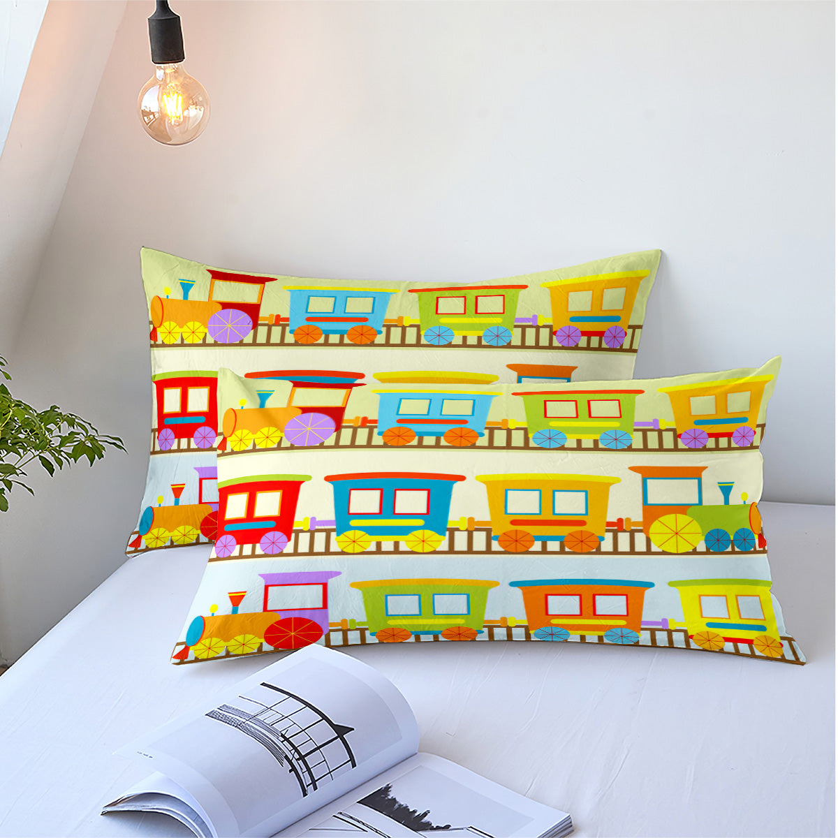Cartoon Train Duvet Cover – Design 17 - view 5