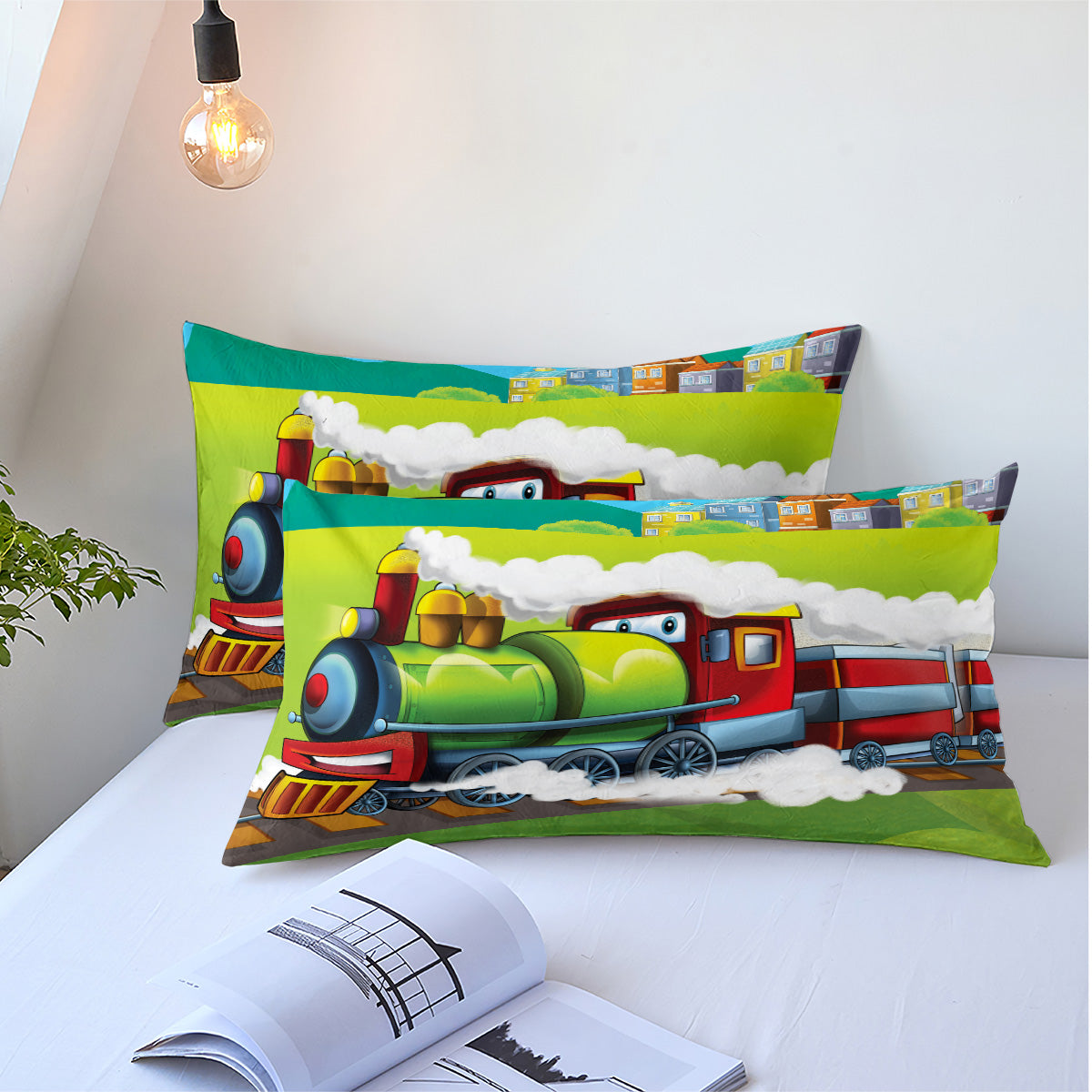 Cartoon Train Duvet Cover – Design 24 - view 5
