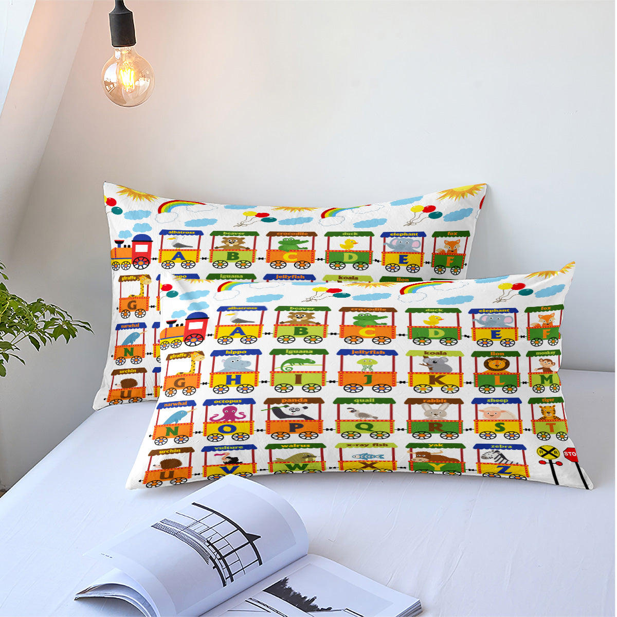 Cartoon Train Duvet Cover – Design 30 - view 5