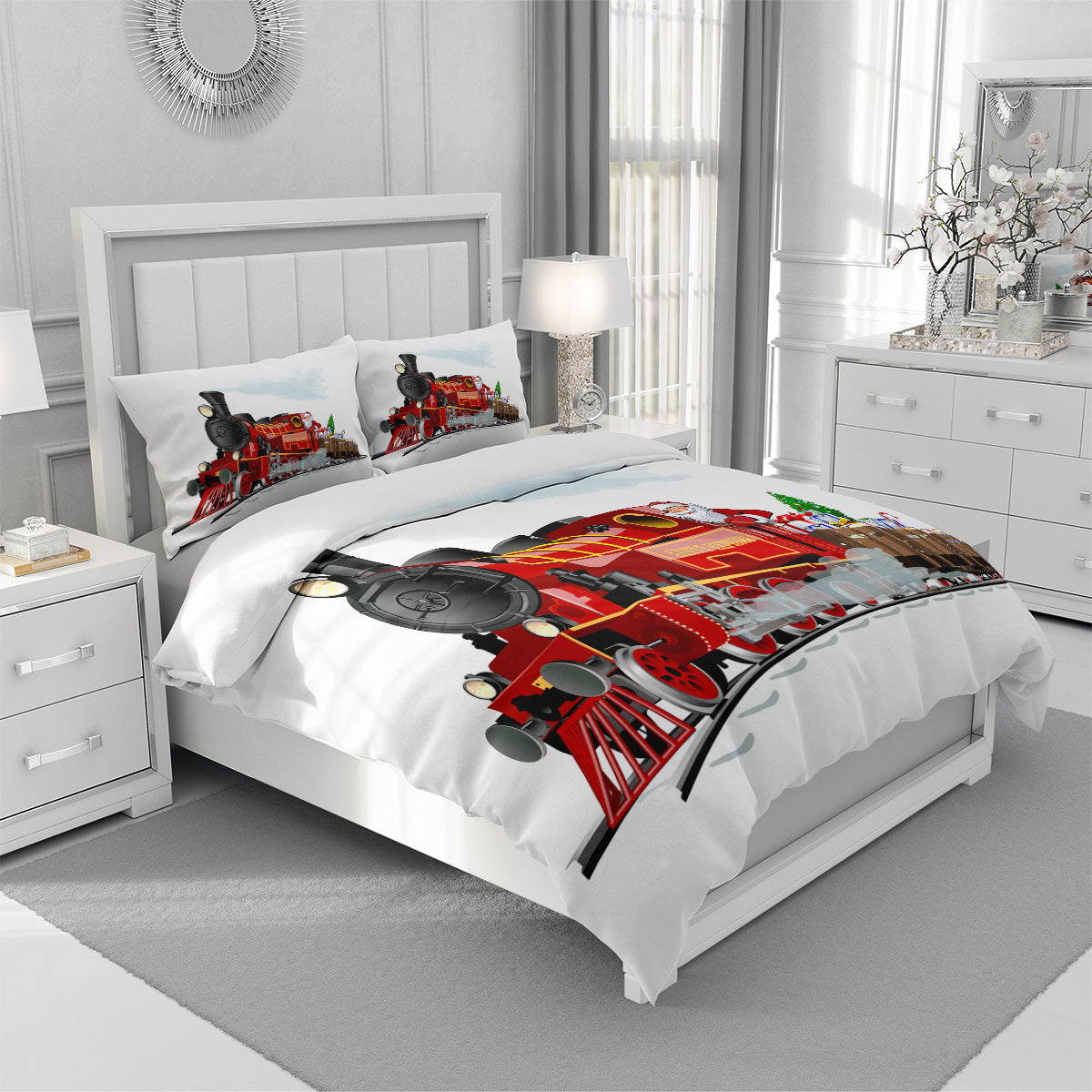 Cartoon Train Duvet Cover – Design 07 - view 3